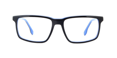 Men Cristal Eyeglasses: Luther- Blue - SpecSMART Eye Clinic (Front View)